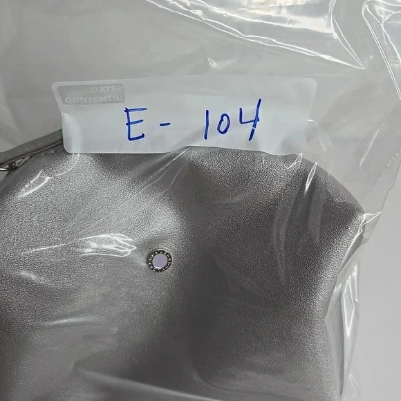 BVLGARI Parfums Exclusively for Emirates Silver Cosmetic Case clutch tote travel - Picture 12 of 12